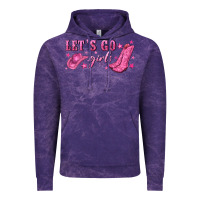 Cloud Purple lets go girls Vintage Hoodie - NancyCooperArtShop