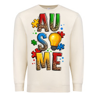 Sandshell ausome autism Premium Sweatshirt - OliviaCreatesArt