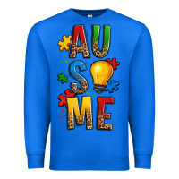 True Royal ausome autism Premium Sweatshirt - OliviaCreatesArt