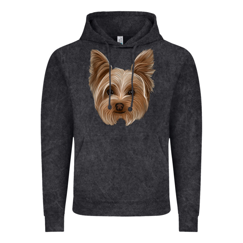Yorkie Vintage Hoodie by Jasminsmagicworld | Teevron