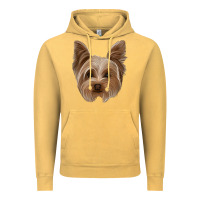 Vintage Mustard yorkie Vintage Hoodie - Jasminsmagicworld