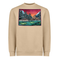 Mushroom Colorado Scenery Map Heavyweight Sweatshirt - Bettercallsaul