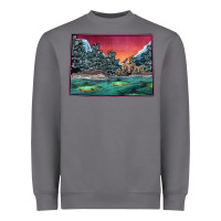Storm Colorado Scenery Map Heavyweight Sweatshirt - Bettercallsaul
