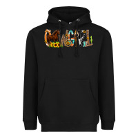 Black Cowgirl Horse Min Heavyweight Hoodie - CowCowDesign