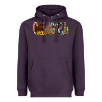 Plum Cowgirl Horse Min Heavyweight Hoodie - CowCowDesign