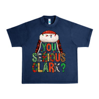 Navy You serious clark Urban Heavy Tee - NancyCooperArtShop