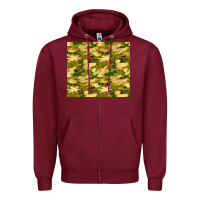 Burgundy camouflage with glitter Zipper Hoodie - TumblerDesignByShophia