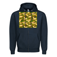 Navy camouflage with glitter Zipper Hoodie - TumblerDesignByShophia