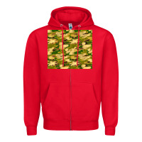 Red camouflage with glitter Zipper Hoodie - TumblerDesignByShophia