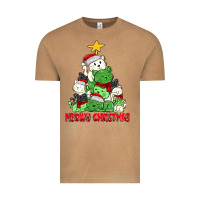 Vintage Camel meowy christmas cat tree Vintage Tee - MaliasSmallBusiness