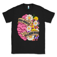 Black your anxiety is a lying bitch Classic Tee - MaliasSmallBusiness