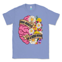 Colony Blue your anxiety is a lying bitch Classic Tee - MaliasSmallBusiness