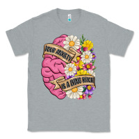 Heather Grey your anxiety is a lying bitch Classic Tee - MaliasSmallBusiness
