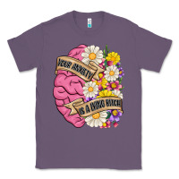 Lavender your anxiety is a lying bitch Classic Tee - MaliasSmallBusiness