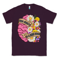 Plum your anxiety is a lying bitch Classic Tee - MaliasSmallBusiness