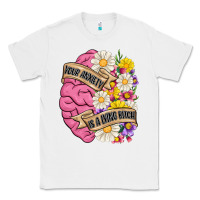 White your anxiety is a lying bitch Classic Tee - MaliasSmallBusiness