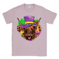 Lilac highland cow mardi gras Classic Tee - JahusDesignShop
