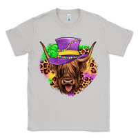 Moon Dust highland cow mardi gras Classic Tee - JahusDesignShop