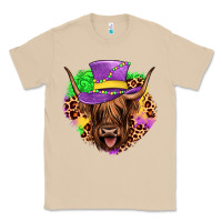 Mushroom highland cow mardi gras Classic Tee - JahusDesignShop