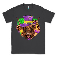 Smoke highland cow mardi gras Classic Tee - JahusDesignShop