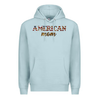 Blue Mist American mom Premium Hoodie - JahusDesignShop
