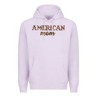 Lilac American mom Premium Hoodie - JahusDesignShop