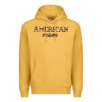 Mustard American mom Premium Hoodie - JahusDesignShop