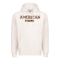 Pale Pink American mom Premium Hoodie - JahusDesignShop