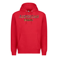 Red American mom Premium Hoodie - JahusDesignShop