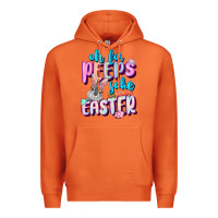 Carrot Oh for peeps sake Easter Day Premium Hoodie - CowGirlArtShop