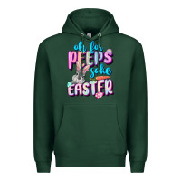 Sports Green Oh for peeps sake Easter Day Premium Hoodie - CowGirlArtShop