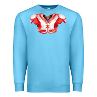 Ocean Blue practice jersey fa element Premium Sweatshirt - FaDigitalArtStudio