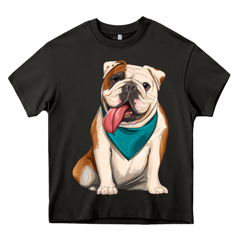 English Bulldog Heavy Core Tee by Artiststas | Teevron