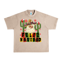 French Oak feliz navidad mexican santa Urban Heavy Tee - MaliasSmallBusiness