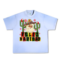 Grape Ice feliz navidad mexican santa Urban Heavy Tee - MaliasSmallBusiness