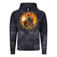 Cowgirl Sunflower Vintage Hoodie | Teevron