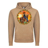 Vintage Coffee cowgirl sunflower Vintage Hoodie - MaliasSmallBusiness