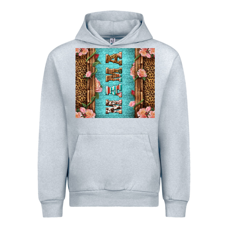 Western Mama Pink Roses Mother's Day Urban Hoodie by LillyAllenDesigns | Teevron
