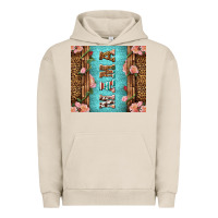 Pigment French Oak Western Mama Pink Roses Mother's Day Urban Hoodie - LillyAllenDesigns