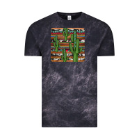 Cloud Black cactus gemstone coaster Vintage Tee - JahusDesignShop