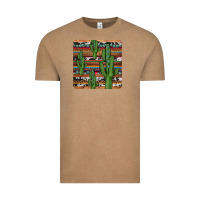 Vintage Coffee cactus gemstone coaster Vintage Tee - JahusDesignShop