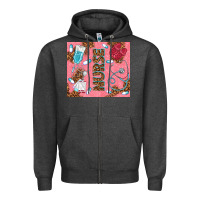 Charcoal Heather pink glitter nurse Zipper Hoodie - TumblerDesignByShophia