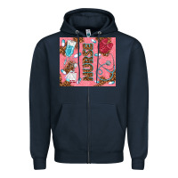 Navy pink glitter nurse Zipper Hoodie - TumblerDesignByShophia