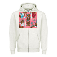 Oatmeal Heather pink glitter nurse Zipper Hoodie - TumblerDesignByShophia