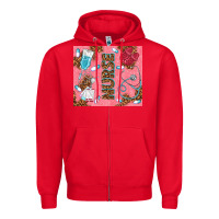 Red pink glitter nurse Zipper Hoodie - TumblerDesignByShophia