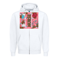 White pink glitter nurse Zipper Hoodie - TumblerDesignByShophia