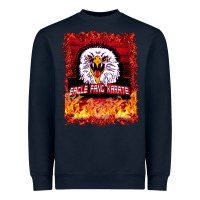 Navy Eagle Fang Karate Heavyweight Sweatshirt - Bettercallsaul