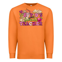 Carrot cupid's favorite teacher Premium Sweatshirt - OliviaCreatesArt