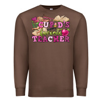 Chestnut cupid's favorite teacher Premium Sweatshirt - OliviaCreatesArt