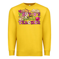 Lemon cupid's favorite teacher Premium Sweatshirt - OliviaCreatesArt